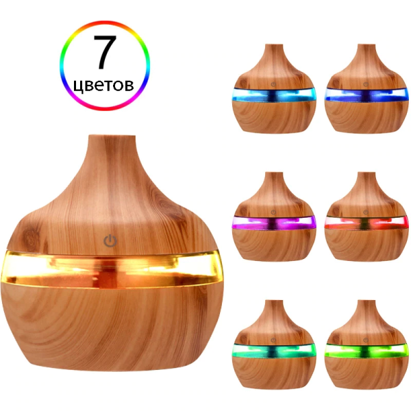 Зволожувач повітря Mini Atomization Humidifier з підсвічуванням ∙ Ультразвуковий кліматичний міні зволожувач для будинку