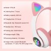88536885716416_-9b67666b69 Дитячі бездротові навушники Bluetooth з LED котячими вушками котика Cat 28