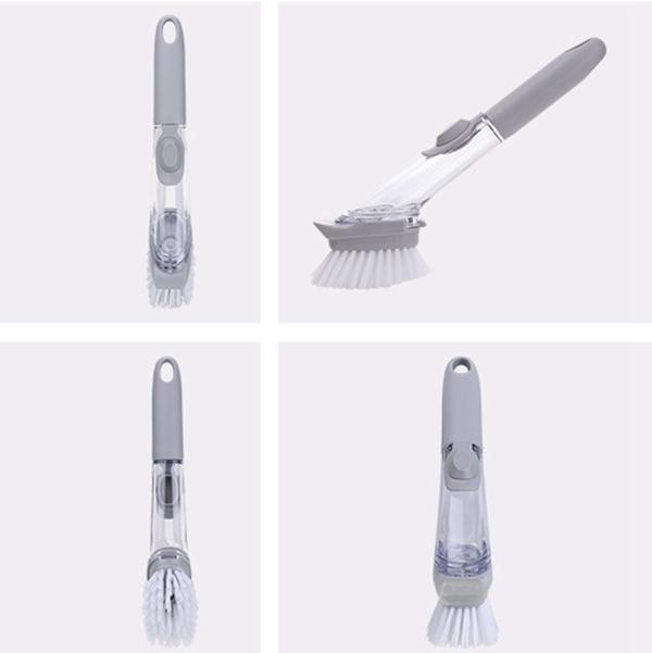 Багатофункціональна щітка Decontamination Wok Brush для миття та чищення з дозатором
