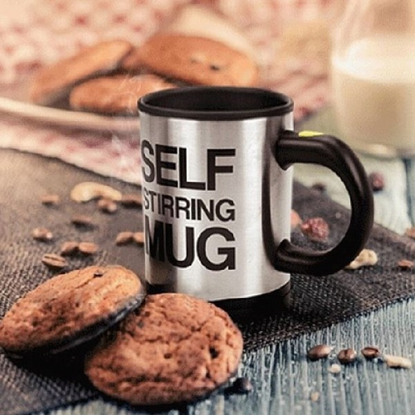 Кружка - мішалка Self Stirring Mug ∙ Чашка автоматична з пропелером, 350 мл