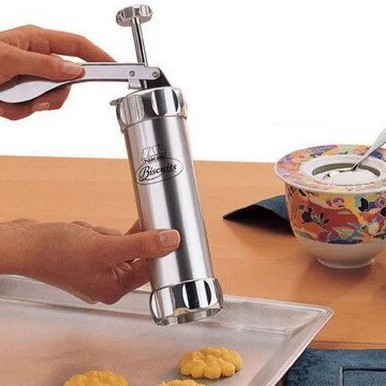 90756922617319_-07f3c5a46b Кондитерський шприц – прес для печива 20 насадок Cookie Press