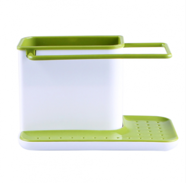 Кухонний органайзер на раковину kitchen Shelf Sink tidy, Зелений