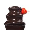 91141510177498_-34f868a9d9 Шоколадний фонтан Фондю Mini Chocolate Fondue Fountain Домашня міні - фондюшниця