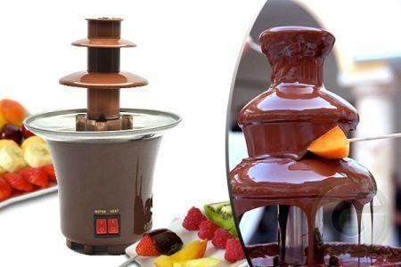 92867718258611_-9cddef0840 Шоколадний фонтан Фондю Mini Chocolate Fondue Fountain Домашня міні - фондюшниця