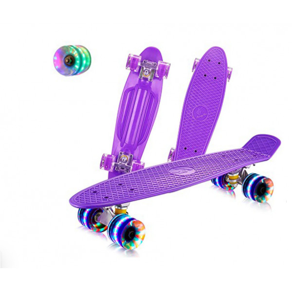 94463088291575_-2929c46ebd Пенні борд Penny board Дитяча скейт дошка з підсвіткою колес Fish Skateboards
