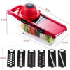 94813071008729_-f5a77546cc Овочерізка - мультислайсер Mandoline Slicer 6 in 1 · Тертка – шатківниця для овочів та фруктів з контейнером