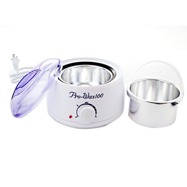 Воскоплав банковий PRO-WAX 100 з терморегулятором для плавлення воску в банці, гранулах, таблетках, 400 мл