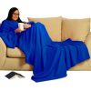 Ковдра-плед з рукавами Snuggie Снаггі | теплий рукоплед | плед-халат PR3