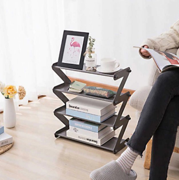 97835050035016_-7ccf7fb5d0 Полиця – органайзер для взуття Z-shaped Shoe Rack · Універсальна стійка для зберігання речей на 4 полиці