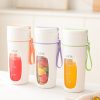 Портативный мини блендер – соковыжималка JUICER KS-FSV8 W14 с USB зарядкой, 340 мл