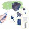 Набір малярних валиків PAINT ROLLER Універсальні валики для фарбування поверхонь, 2 шт. з ємністю для розкочування фарби та шпателем