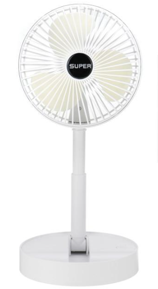 Портативний міні вентилятор для дому Telescopic Folding Fan · Складаний настільний вентилятор з USB зарядкою