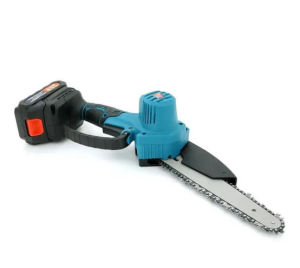 Акумуляторна ланцюгова пилка Chain Saw 6" та 2 акумулятора · Ручна електропилка 36В для обрізання гілок · Портативна ланцюгова пилка з індикатором масла