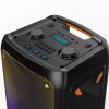 Бездротова акустична система Goldteller GT-5050 ∙ Колонка + Бездротовий мікрофон + Пульт ∙ MP3 ∙ USB ∙ FM радіо ∙ Bluetooth ∙ RGB підсвітка