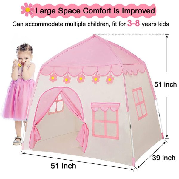 Дитячий ігровий намет Tipi Baby Tent · Складаний будиночок - намет для дитини · Рожевий / Синій