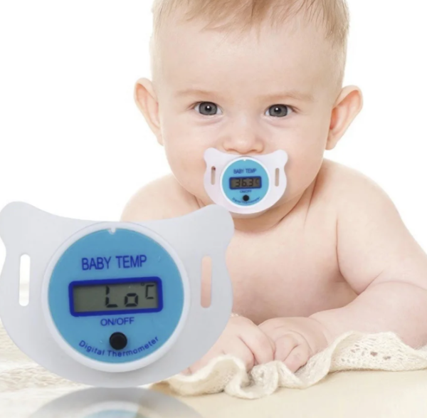 Дитяча соска - термометр BABY TEMP Пустушка для вимірювання температури немовляти