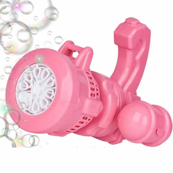 Дитячий пухирцевий пістолет Bubble Machine Toy · Автоматичний кулемет – генератор мильних бульбашок