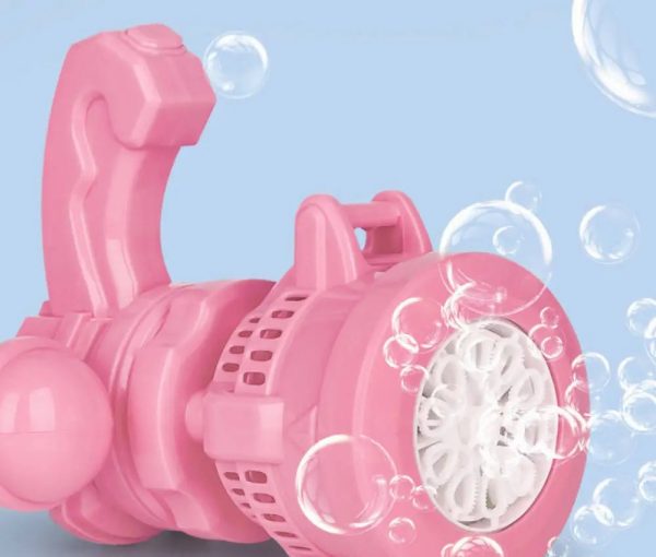 Дитячий пухирцевий пістолет Bubble Machine Toy · Автоматичний кулемет – генератор мильних бульбашок