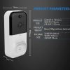 Домофон з WiFi камерою Smart Doorbell X5 ∙ Розумний дверний дзвінок відеодзвінок для квартири