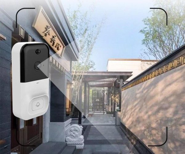 Домофон з WiFi камерою Smart Doorbell X5 ∙ Розумний дверний дзвінок відеодзвінок для квартири