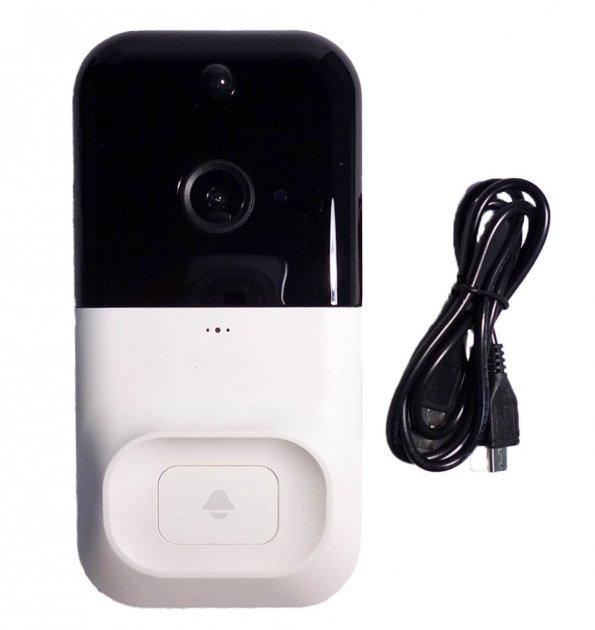 Домофон з WiFi камерою Smart Doorbell X5 ∙ Розумний дверний дзвінок відеодзвінок для квартири