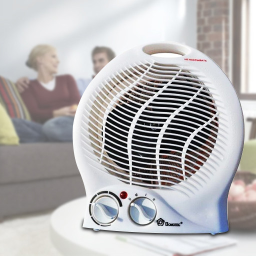 Дуйка – тепловентилятор міні обігрівач Domotec MS-5902, 2000W