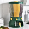 Диспансер-органайзер для круп та сипучих Rotate-Dispenser ∙ Контейнер з дозатором для сипучих продуктів