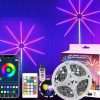 Ефектний світильник Феєрверк 28Key Kit BT ∙ Світломузика з пультом та Bluetooth