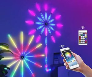 Ефектний світильник Феєрверк 28Key Kit BT ∙ Світломузика з пультом та Bluetooth