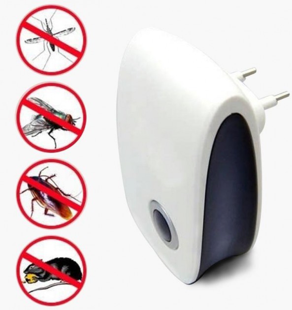 Електронний відлякувач комах та гризунів Electronic Pest Repeller, від мережі