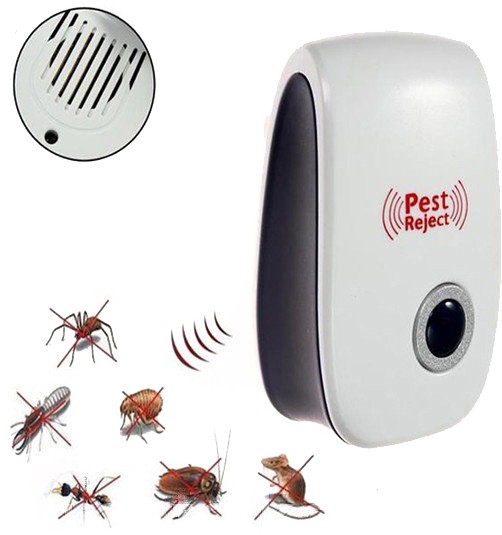 Електронний відлякувач комах та гризунів Electronic Pest Repeller, від мережі