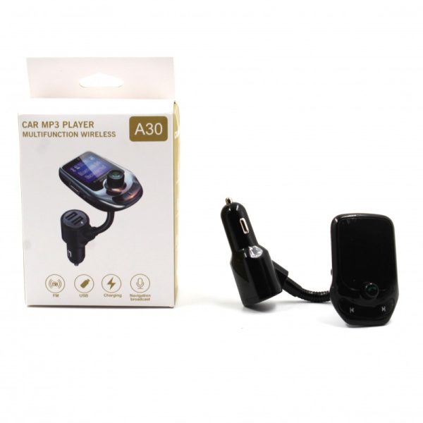 fm-moduliator-a30-bt-avtomobylnyi-transmytter-s-ekranom-bluetooth-usb-28731072262239_-6e14f0957f FM модулятор A30 BT ∙ Автомобільний трансмітер з екраном ∙ Bluetooth ∙ USB