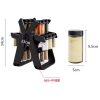 Карусель для спецій 360° Spice Rack на 18 баночок · Кухонний органайзер – спецівниця на підставці, що обертається.