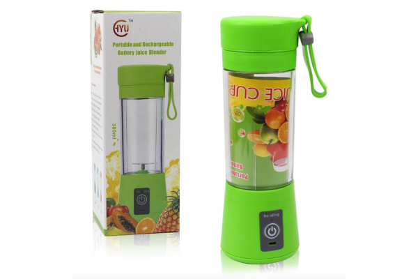 Кружка – блендер Juice Cup NG-01 · Фітнес – шейкер для смузі з USB зарядкою · Портативний соковитискач з функцією Power Bank