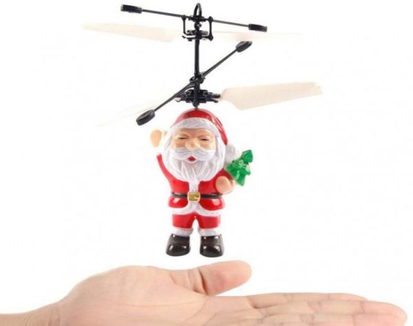 CREATOR: gd-jpeg v1.0 (using IJG JPEG v62), quality = 90 Літаюча Іграшка Flying Santa Санта Клаус Подарунок на Новий Рік Дід Мороз