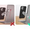 Магнітний тримач телефону Multifunctional Bracket із кріпленням на ноутбук/монітор комп'ютера