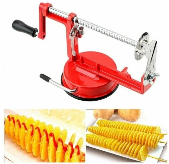 mashinka-dlya-spiralnoy-narezki-kartofelya-spiral-potato-slicer-kartofelerezka-ovoshcherezka-multirezka-spiralu-12667774199333_-99147ce154 Машинка для спіральної нарізки картоплі Spiral Potato Slicer ∙ Картоплерізка ∙ Овочерізка ∙ Мультирізка спіраллю