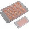 Зігрівальна електрична масажна підстилка – грілка MASSAGING WEIGHTED HEATING PAD від болю в спині · Флісова міні електропростирадло - накидка