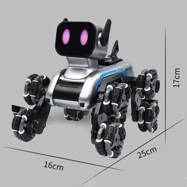 mekhanycheskaia-sobaka-s-8-kolesamy-stunt-robot-dog-radyoupravliaemyi-robot-pes-robot-na-upravlenyy-s-muzykoi-y-led-hlazamy-20789315284222_-a01edefb82 Радіокерований робот-пес Stunt Robot Dog · Механічний собака - робот на колесах з вбудованим динаміком та LED підсвіткою