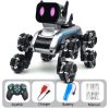 mekhanycheskaia-sobaka-s-8-kolesamy-stunt-robot-dog-radyoupravliaemyi-robot-pes-robot-na-upravlenyy-s-muzykoi-y-led-hlazamy-26117758151324_-8a5c445851 Радіокерований робот-пес Stunt Robot Dog · Механічний собака - робот на колесах з вбудованим динаміком та LED підсвіткою