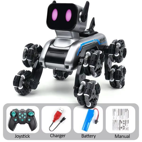 mekhanycheskaia-sobaka-s-8-kolesamy-stunt-robot-dog-radyoupravliaemyi-robot-pes-robot-na-upravlenyy-s-muzykoi-y-led-hlazamy-26117758151324_-8a5c445851 Радіокерований робот-пес Stunt Robot Dog · Механічний собака - робот на колесах з вбудованим динаміком та LED підсвіткою