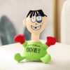 М'яка інтерактивна іграшка - антистрес PUNCH ME «Вдар мене» зі звуковим супроводом на присосках