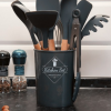 Набір кухонного приладдя Kitchen Set, 12 предметів ∙ Силіконові аксесуари для кухні з підставкою