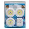Набір світлодіодних світильників LED Control set BL-1012 на батарейках з пультом дистанційного керування, 3 лампи в комплекті