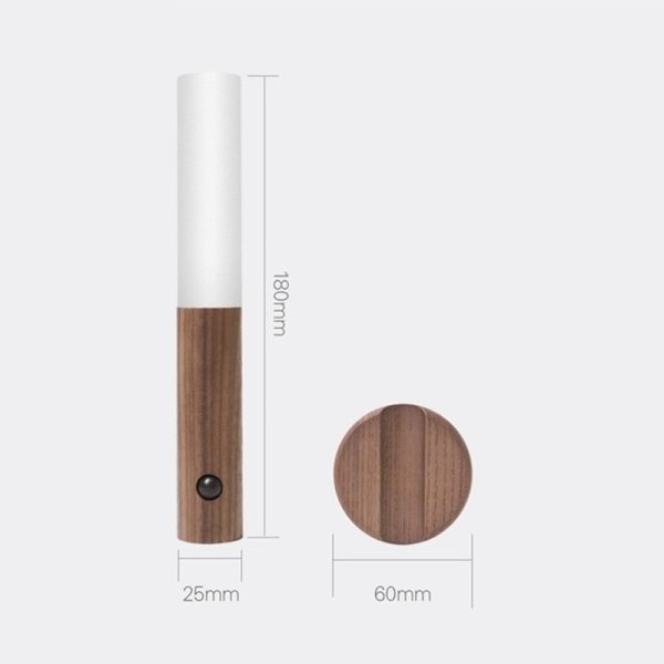 Настінний світильник – нічник Wood Light із датчиком руху