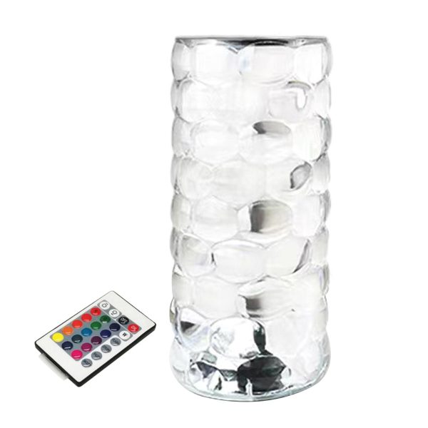 Настільна лампа - нічник Алмаз Crystal Lamp Diamond RGB · Кришталевий атмосферний світильник на акумуляторі, 16 кольорів