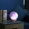 Настільний сенсорний світильник – нічник Місяць Magic 3D RGB Moon Light з пультом