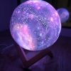 Настільний сенсорний світильник – нічник Місяць Magic 3D RGB Moon Light з пультом
