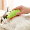 Парова щітка PET SPRAY BRUSH для вичісування вовни собак та котів з розпилювачем · USB зарядка