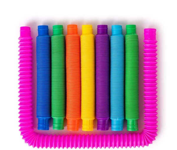 Pop Tube Іграшка - антистрес Поп Туб ∙ Різнокольорові Поп труби pop tubes